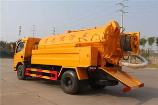 吸糞車與吸污車的區別 功能、應用與選擇指南