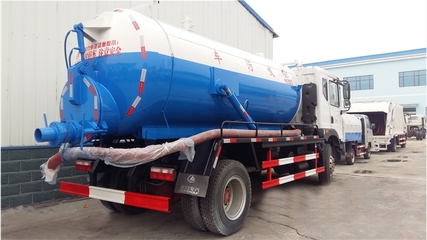 專業(yè)解析 如何選擇靠譜的東風12方抽泥漿吸糞車廠家